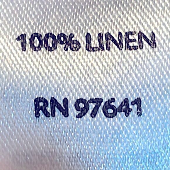 J. Jill linen floral print ankle or crop pants in pink, green, and beige size M - Picture 8 of 10